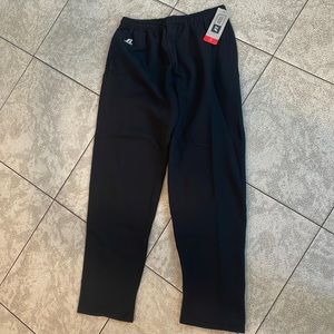 Russell Athletics Mens Dri-Power Open Bottom Fleece Sweatpants